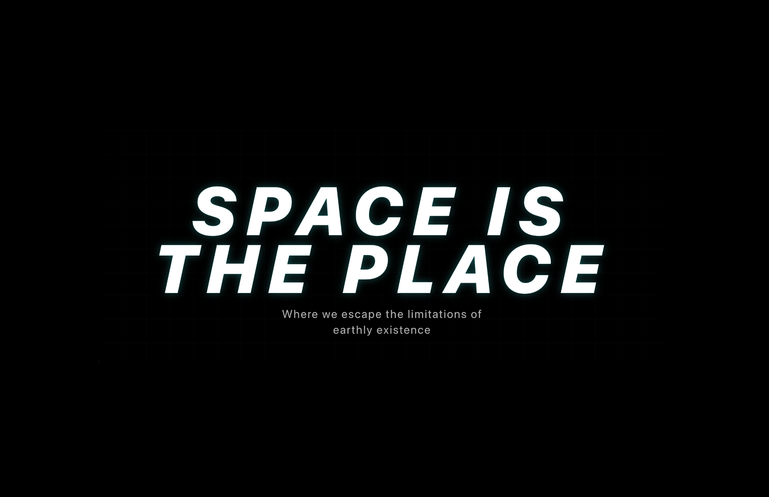 Space Is The Place